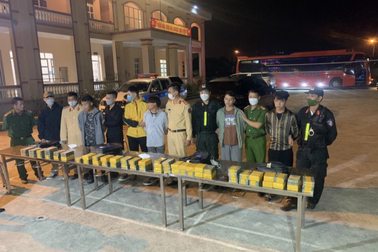 Triệt phá đường dây ma túy lớn xuyên quốc gia, thu 115 bánh heroin