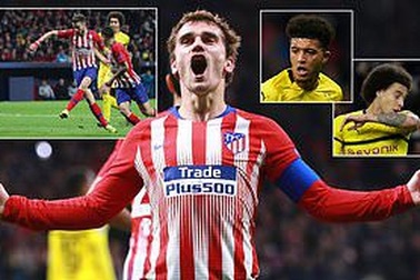 Phục hận thành công Dortmund, Atletico rộng cửa đi tiếp ở Champions League