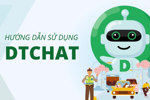 Hướng dẫn dùng DTchat tra cứu mức phạt vi phạm giao thông