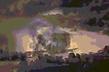 Sấm chớp ghê hồn như bom hạt nhân nổ ở Australia