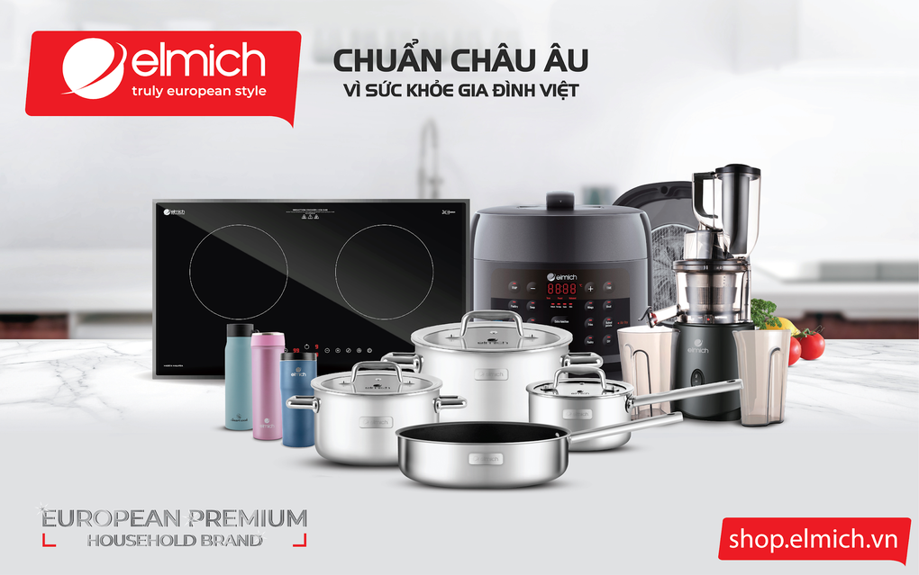 Gia dụng cao cấp Elmich nhận giải Top 100 sản phẩm tốt nhất cho gia đình, trẻ em năm 2022 - 4 Gia dụng cao cấp Elmich nhận giải Top 100 sản phẩm tốt nhất cho gia đình, trẻ em năm 2022 - 4