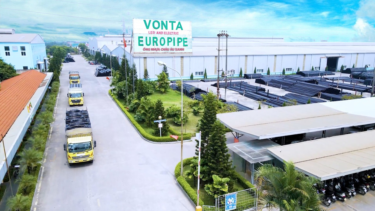 Ống nhựa Châu Âu Xanh (EUROPIPE) và dấu ấn tại các công trình trọng điểm