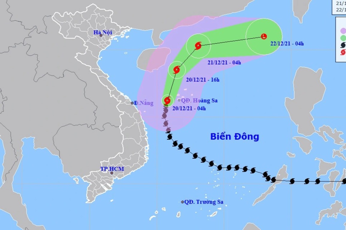 Bão số 9 vào vùng biển Quần đảo Hoàng Sa - 1 Bão số 9 vào vùng biển Quần đảo Hoàng Sa - 1