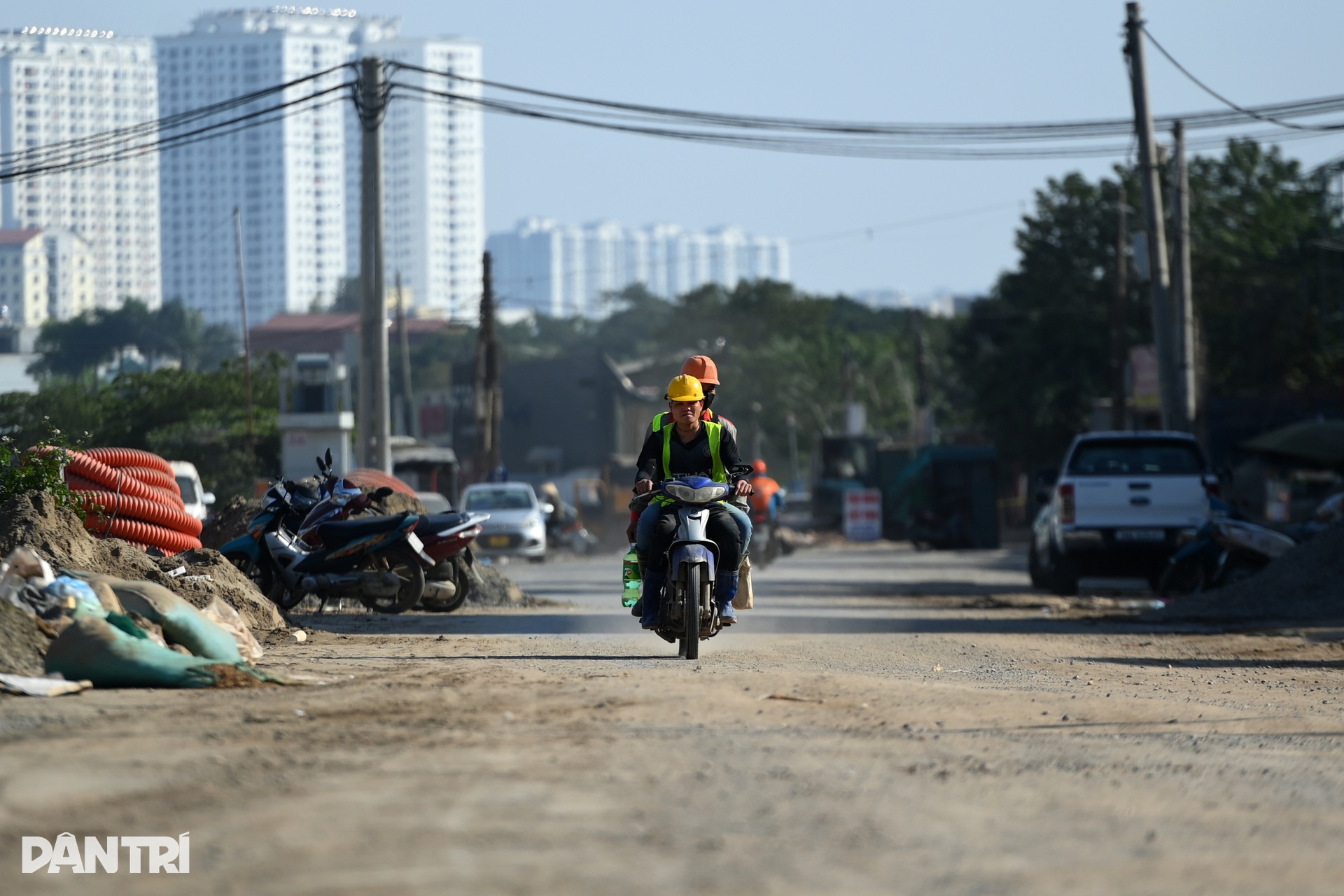 Đường Vành đai 2,5 đoạn Đầm Hồng - QL 1A lột xác, chờ ngày thông xe - 3 Đường Vành đai 2,5 đoạn Đầm Hồng - QL 1A lột xác, chờ ngày thông xe - 3