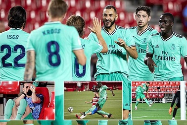Benzema lập công, Real Madrid tiến gần đến chức vô địch La Liga