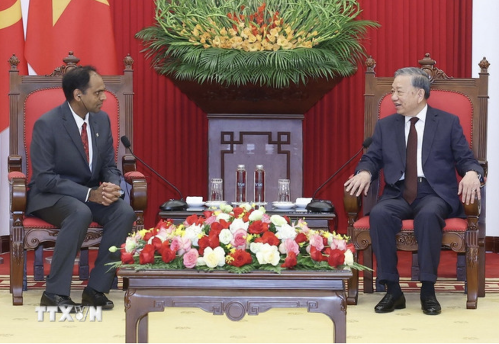 Tổng Bí thư nêu những ưu tiên để Tập đoàn Marvell tăng cường đầu tư vào Việt Nam - 1 Tổng Bí thư nêu những ưu tiên để Tập đoàn Marvell tăng cường đầu tư vào Việt Nam - 1