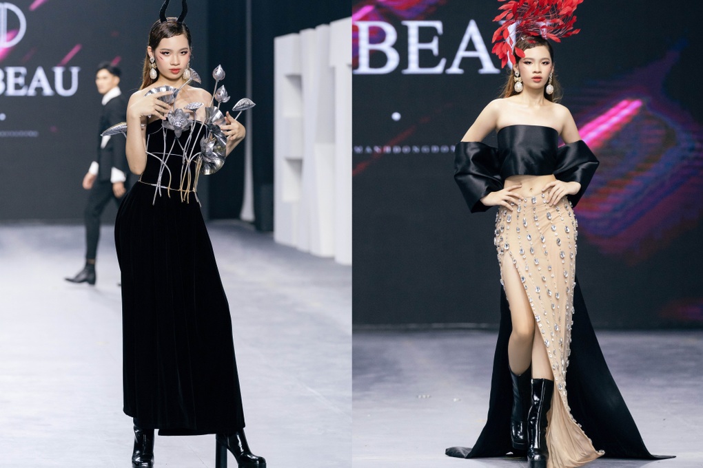 Bảo Hà kể hậu trường catwalk với chú rồng bằng len nặng 15kg - 3 Bảo Hà kể hậu trường catwalk với chú rồng bằng len nặng 15kg - 3