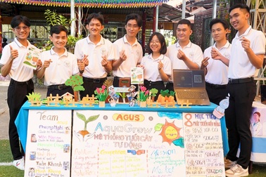 Sinh viên sáng tạo hệ thống tưới tự động, giúp người bận rộn chăm sóc vườn