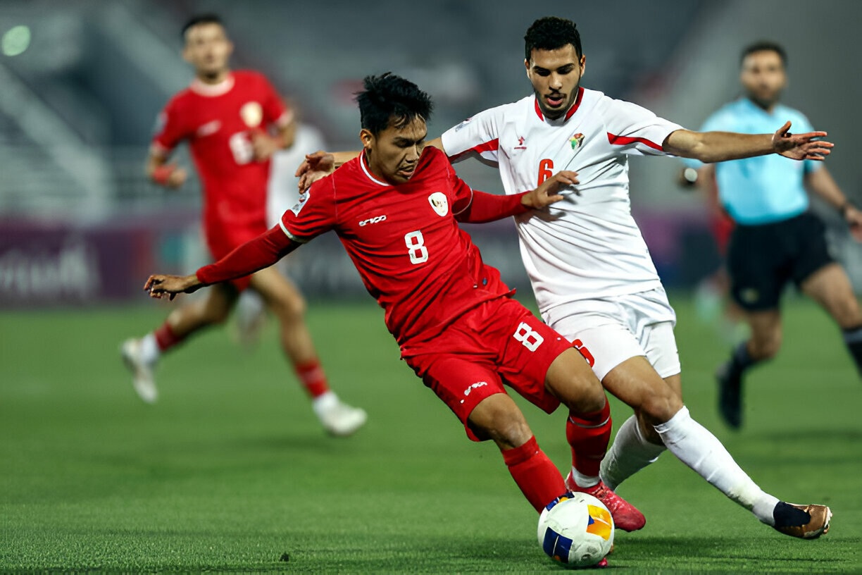 Đại thắng tưng bừng Jordan, U23 Indonesia hiên ngang lọt vào tứ kết - 1