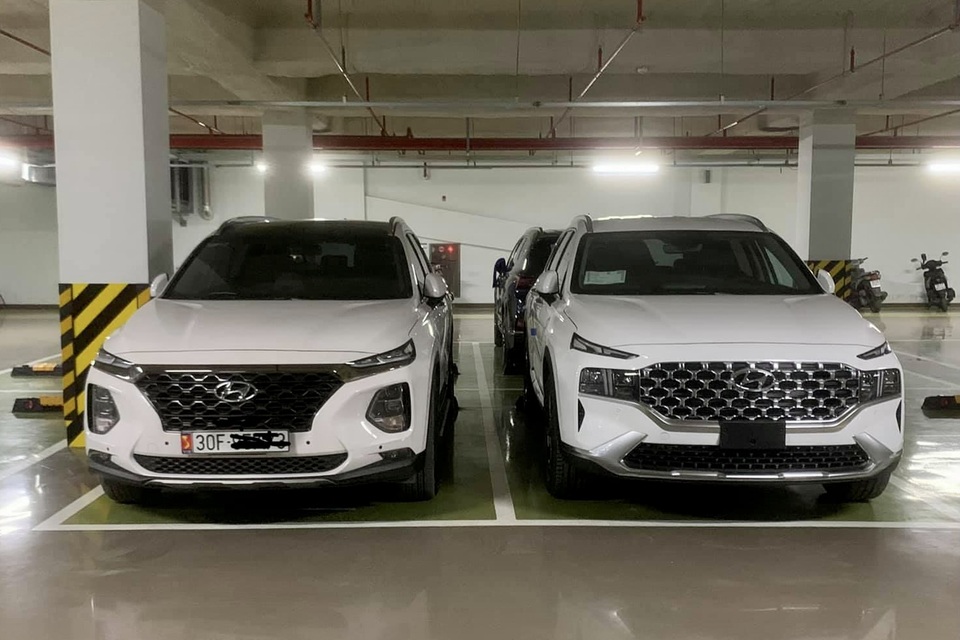 Hyundai SantaFe 2021 xuất hiện tại Việt Nam, hãng chưa có kế hoạch ra mắt - 1 Hyundai SantaFe 2021 xuất hiện tại Việt Nam, hãng chưa có kế hoạch ra mắt - 1