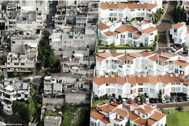 “Bức tường xấu hổ” phân chia hai thế giới giàu – nghèo khác biệt