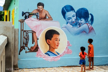 Làng nghệ thuật cộng đồng Tam Thanh đạt giải thưởng “Cảnh quan Châu Á năm 2017”