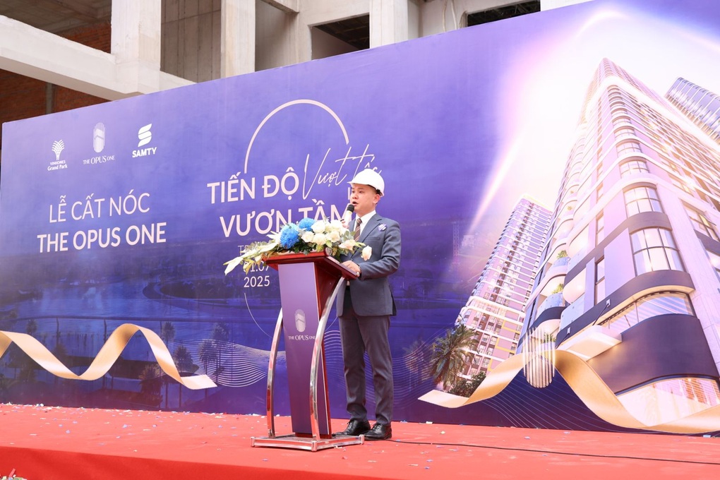 Vinhomes và Samty cất nóc 4 tòa tháp The Opus One - 2