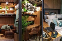 “Sống ảo” cả ngày trong nhà 28m2 thiết kế nội thất chất lừ, ngập cây xanh