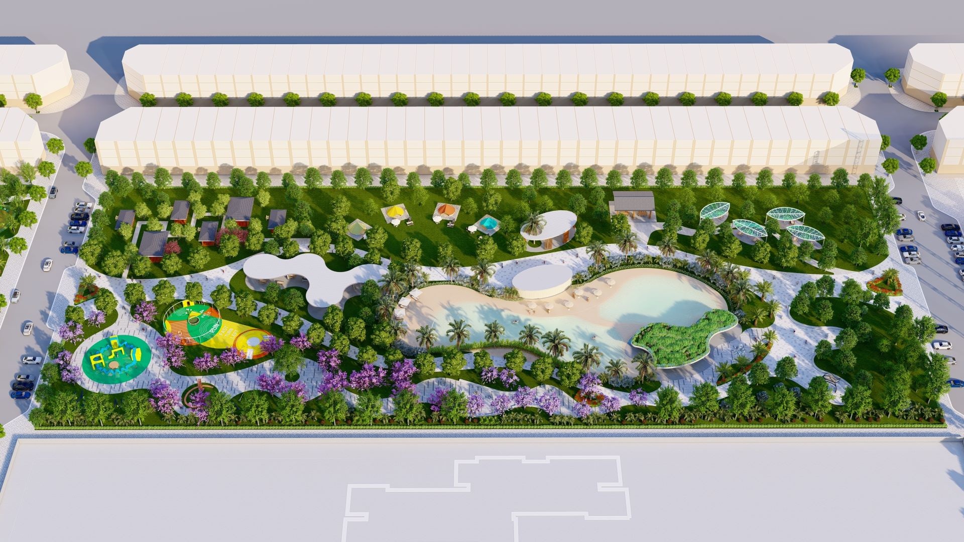 Cư dân Vinhomes Ocean Park 2 có thêm loạt tiện ích tại Empire Park - 1 Cư dân Vinhomes Ocean Park 2 có thêm loạt tiện ích tại Empire Park - 1