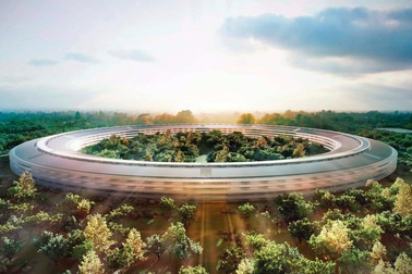 Chiêm ngưỡng toàn cảnh tổng hành dinh "phi thuyền" của Apple