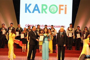 Karofi được bình chọn vào Top 50 thương hiệu dẫn đầu Việt Nam 2014