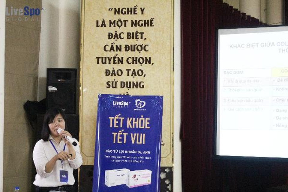 “Bào tử lợi khuẩn Dr. ANH” tổ chức chương trình Tết khỏe - Tết vui tại các bệnh viện - 4 “Bào tử lợi khuẩn Dr. ANH” tổ chức chương trình Tết khỏe - Tết vui tại các bệnh viện - 4