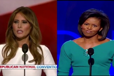 Vợ tỷ phú Trump dính nghi án "đạo văn" phát biểu của Đệ nhất phu nhân Michelle