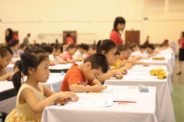 Gần 2.500 HS thi bàn tính số học và trí tuệ cấp quốc gia