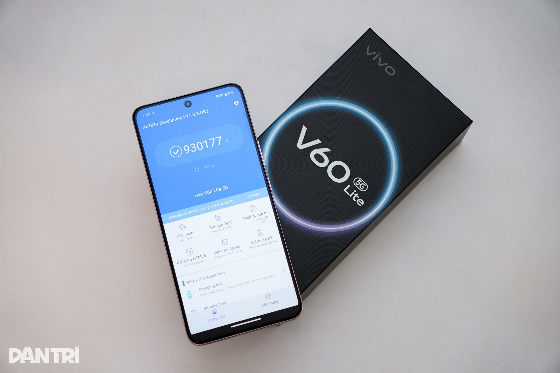 Đánh giá vivo V60 Lite 5G: Hiệu suất tốt, pin khỏe, camera còn hạn chế - 7 Đánh giá vivo V60 Lite 5G: Hiệu suất tốt, pin khỏe, camera còn hạn chế - 7