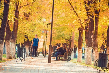 Mùa thu nước Nga tuyệt đẹp qua ống kính du học sinh Việt