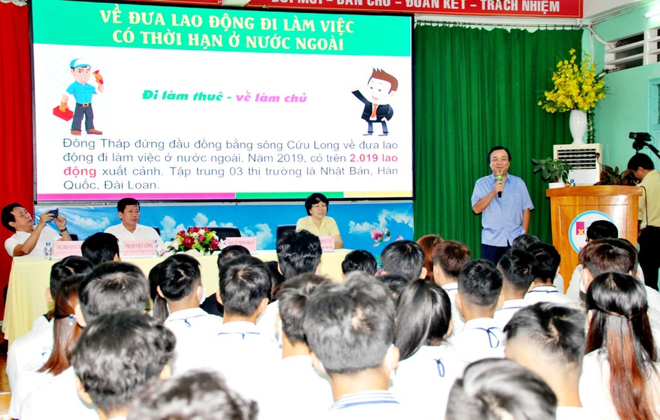 Đồng Tháp: Gấp rút khai giảng lớp tiếng Nhật để đưa lao động đi làm việc - 2 Đồng Tháp: Gấp rút khai giảng lớp tiếng Nhật để đưa lao động đi làm việc - 2