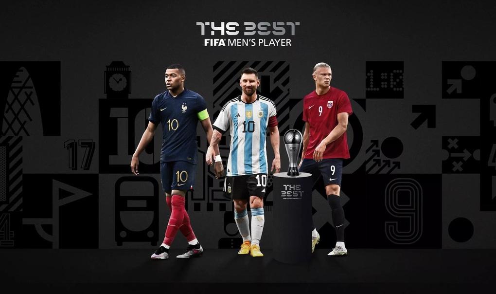 Messi, Mbappe và Haaland tranh giải FIFA The Best 2023 - 1 Messi, Mbappe và Haaland tranh giải FIFA The Best 2023 - 1