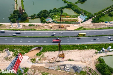 Cảnh đìu hiu dự án 3.200 tỷ đồng "giải cứu" nút giao Pháp Vân - Vành đai 3