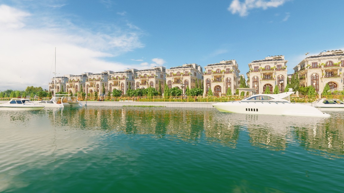 Điểm nhấn của dự án bên sông Van Phuc City - 2 Điểm nhấn của dự án bên sông Van Phuc City - 2