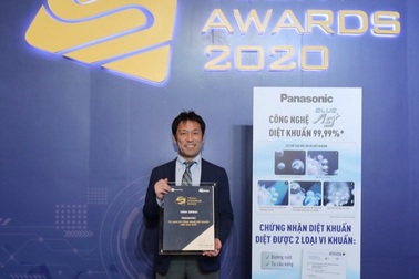 Panasonic đạt danh hiệu "Tủ lạnh có công nghệ diệt khuẩn hiệu quả nhất" tại Tech Award
