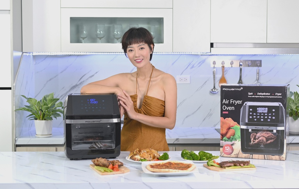 Diễn viên Hương Giang, Thanh Hương chọn nồi chiên không dầu Rowanto cho gian bếp - 4 Diễn viên Hương Giang, Thanh Hương chọn nồi chiên không dầu Rowanto cho gian bếp - 4