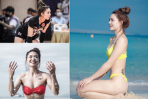 "Nữ thần bóng chuyền" Thái Lan khoe vẻ nóng bỏng trên bãi biển