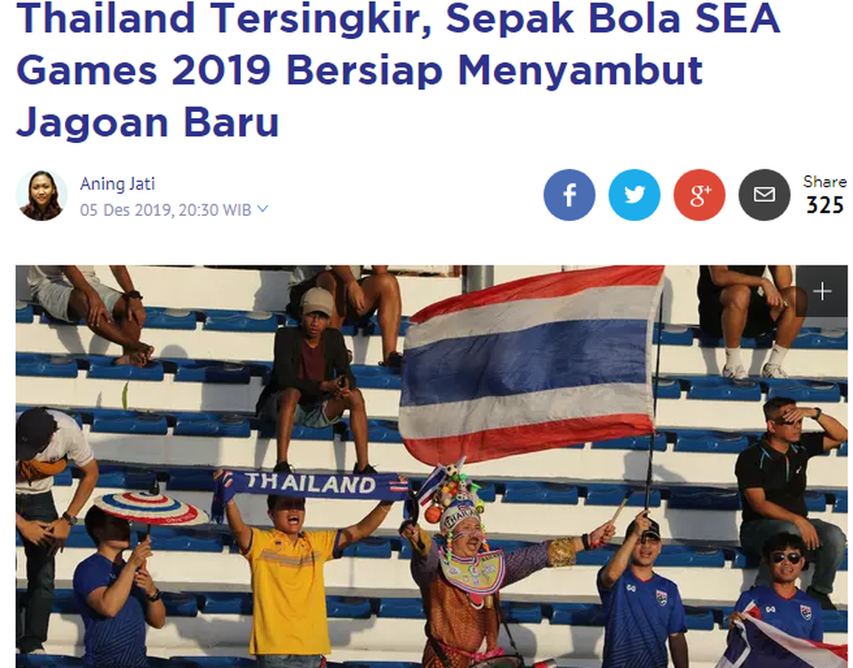 Báo Indonesia hả hê vì U22 Thái Lan bị loại sớm - 1 Báo Indonesia hả hê vì U22 Thái Lan bị loại sớm - 1
