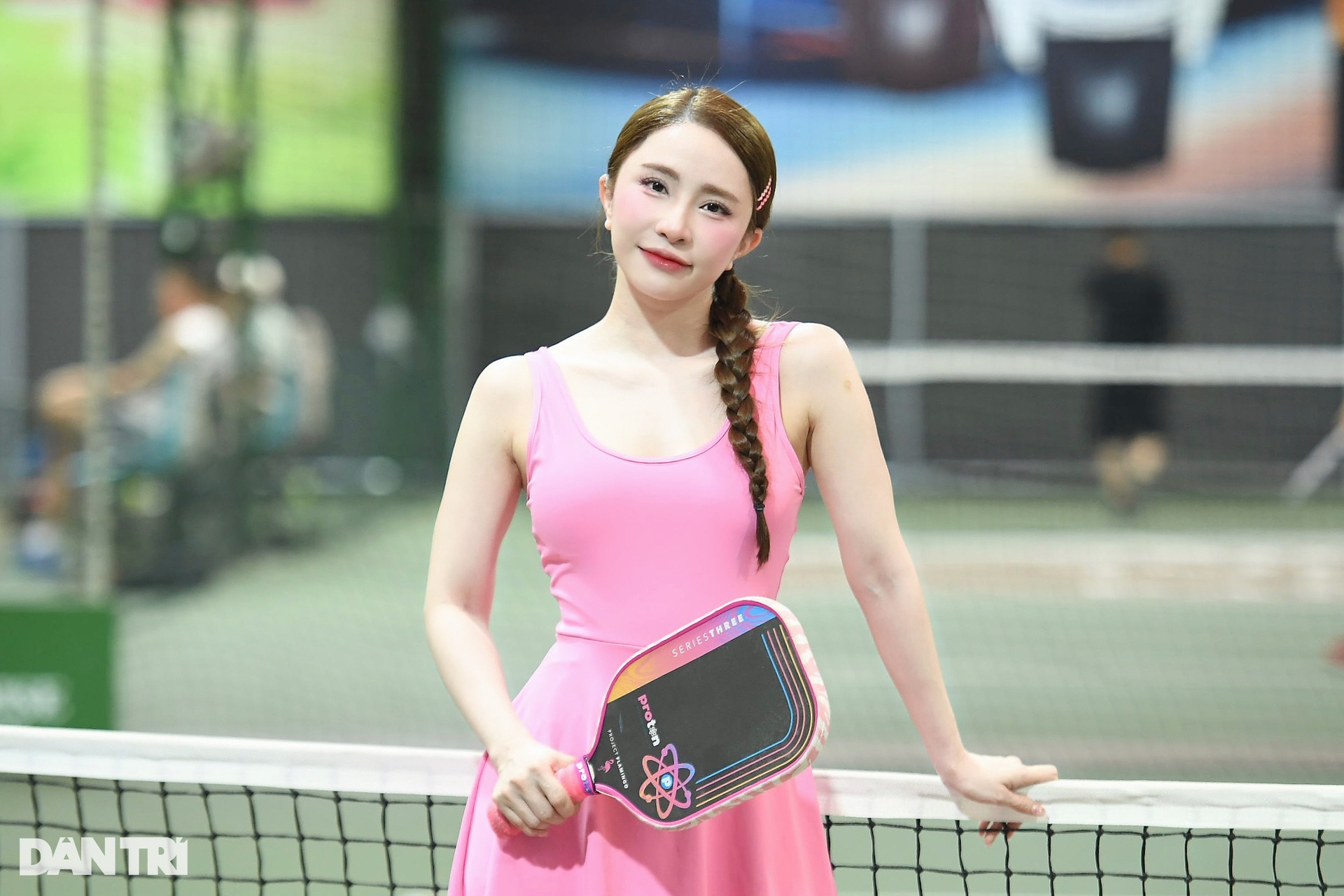 Vietnamese stars excitedly practice before Dan Tri newspaper's pickleball tournament - 15 Dàn sao Việt hào hứng luyện tập trước giải pickleball của báo Dân trí - 15