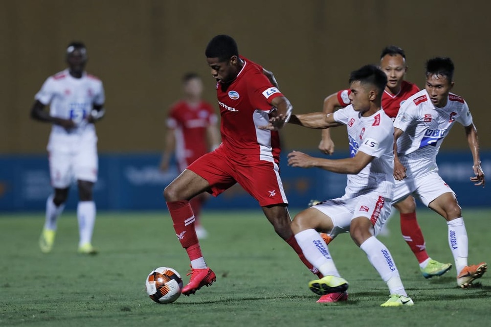 CLB Viettel thắng đậm Hải Phòng 4-0 ở Hàng Đẫy - 1 CLB Viettel thắng đậm Hải Phòng 4-0 ở Hàng Đẫy - 1