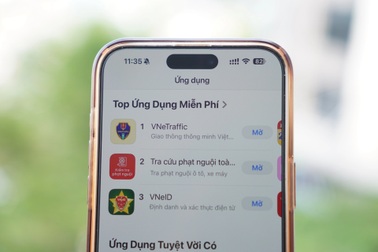 Ứng dụng VNeTraffic dẫn đầu về lượt tải xuống trên App Store