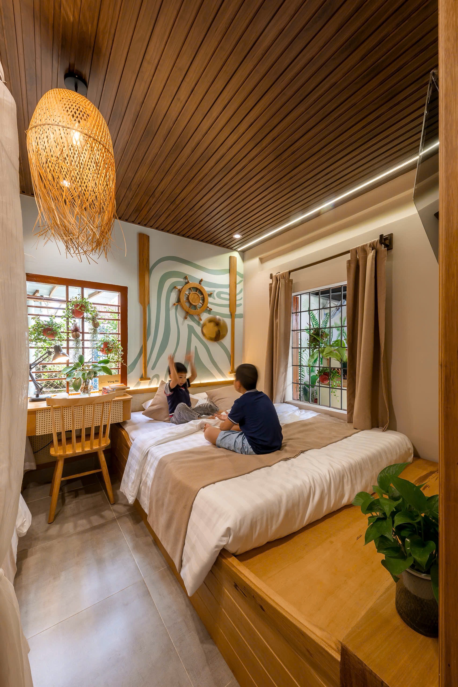 Vợ chồng ở Hà Nội chi 700 triệu cải tạo nhà, đưa khối nghỉ hè về quê - 9 Vợ chồng ở Hà Nội chi 700 triệu cải tạo nhà, đưa khối nghỉ hè về quê - 9