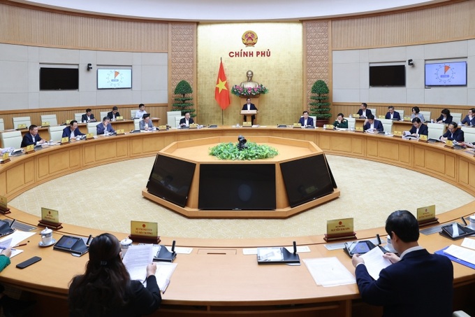 Toàn cảnh Phiên họp (Ảnh: VGP)
