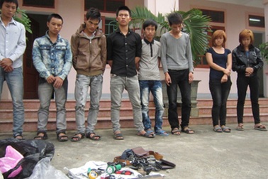 Thêm 8 đối tượng trộm chó sa lưới