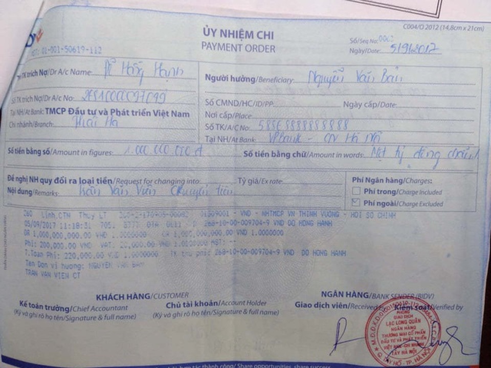 Cho thôi chức vụ 3 cán bộ Tổng cục Biển và Hải đảo vướng tố cáo nhận 12 tỷ - 2 Cho thôi chức vụ 3 cán bộ Tổng cục Biển và Hải đảo vướng tố cáo nhận 12 tỷ - 2