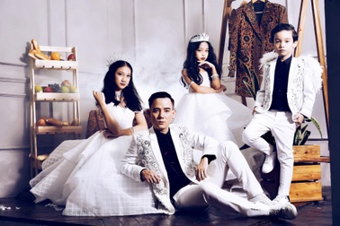 Đạo diễn Đắc Ngọc và 3 mẫu nhí Việt tham gia Người mẫu thời trang cao cấp thế giới tại Hàn Quốc