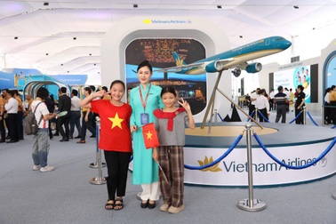 Dấu ấn Vietnam Airlines tại Triển lãm “80 năm hành trình Độc lập - Tự do - Hạnh phúc”