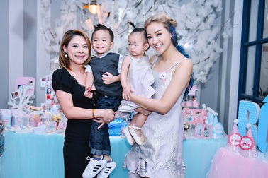 Thanh Thảo, Trang Trần đưa “cục cưng” đến dự sinh nhật con gái Maya