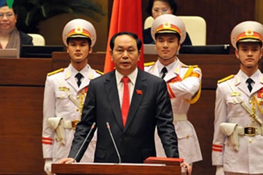 Báo chí quốc tế đồng loạt đưa tin về tân Chủ tịch nước Trần Đại Quang