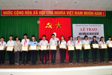 Hội Khuyến học Quảng Nam vận động được hơn 316 tỉ đồng