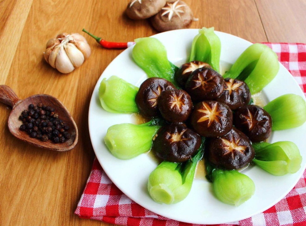 Đổi bữa với món cải chíp sốt nấm hương - 1 Đổi bữa với món cải chíp sốt nấm hương - 1