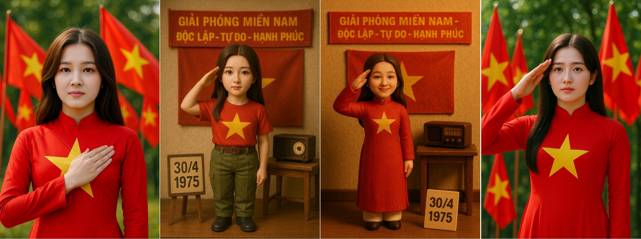Cách dùng AI tạo hình ảnh hòa cùng không khí ngày Thống nhất đất nước 30/4 Cách dùng AI tạo hình ảnh hòa cùng không khí ngày Thống nhất đất nước 30/4