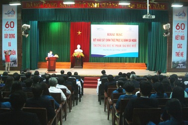 Đại học Sư phạm Huế bắt đầu tiến hành đánh giá ngoài