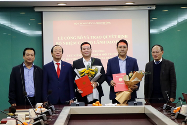 Bộ Tài nguyên và Môi trường bổ nhiệm 9 lãnh đạo cấp Vụ, Cục